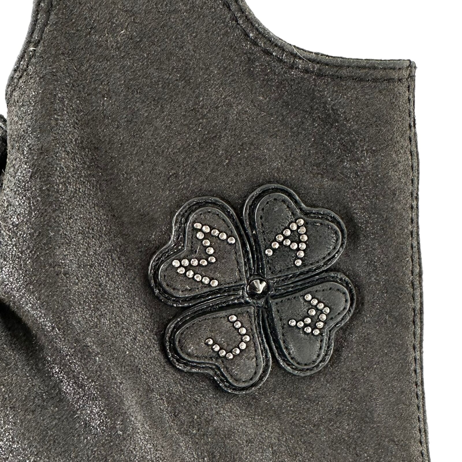 MARC JACOBS VIDA NUBUCK LEATHER HOBO BAG