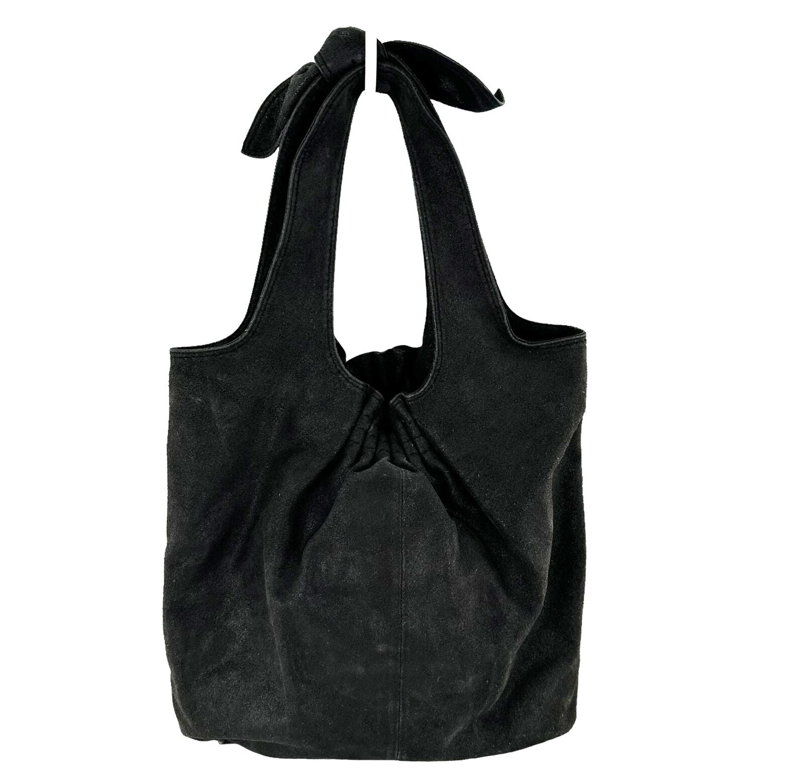 MARC JACOBS VIDA NUBUCK LEATHER HOBO BAG