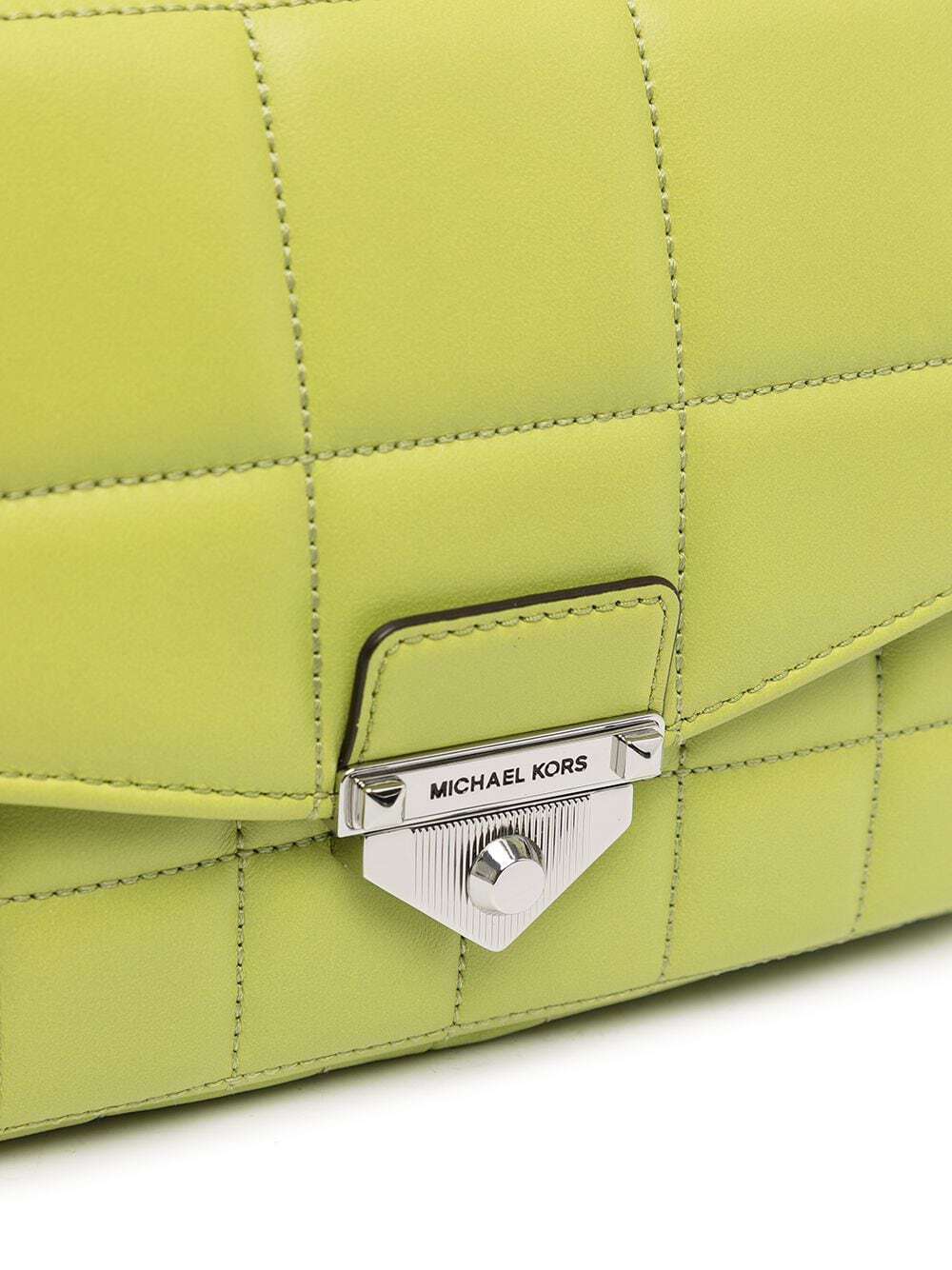 MICHAEL KORS SOHO QUILTED LEATHER SHOULDER BAG