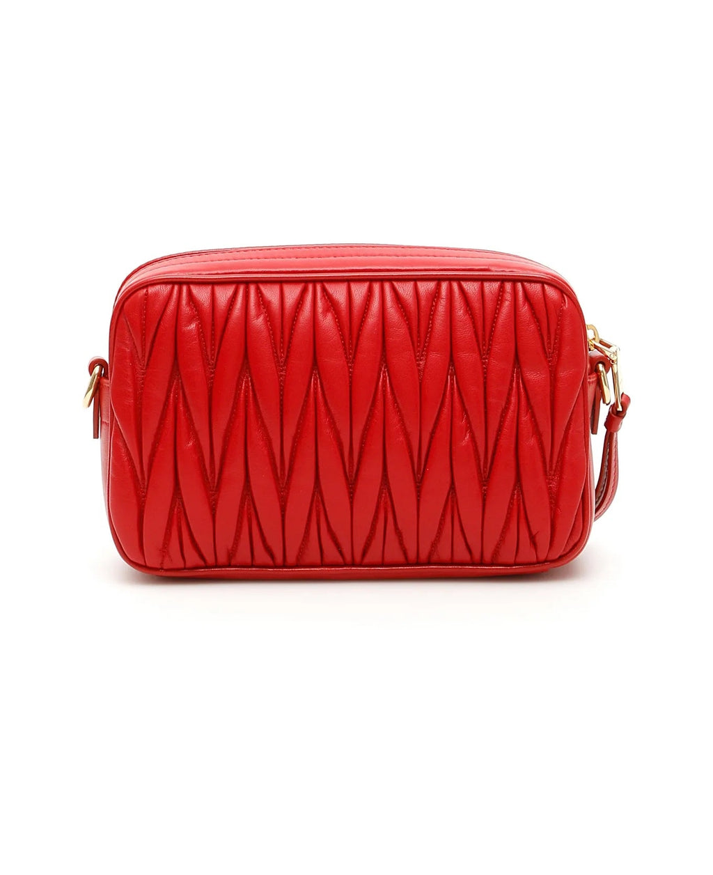 MIU MIU MATELASSÉ NAPPA LEATHER CAMERA CHAIN BAG