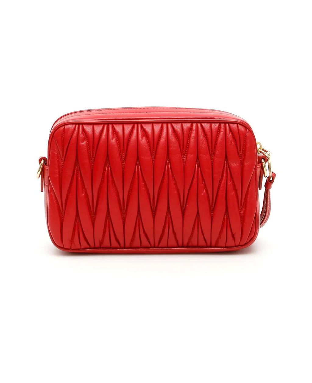 MIU MIU MATELASSÉ NAPPA LEATHER CAMERA CHAIN BAG