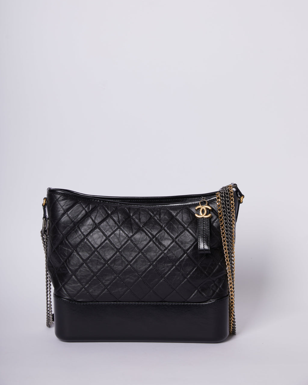 Chanel Gabrielle Calfskin Black GHW Bag