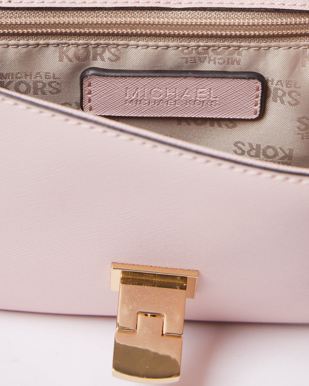 New ML Leather Crossbody Bag With Floral Work
