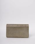Jimmy Choo Cayla Clutch In Light Golden