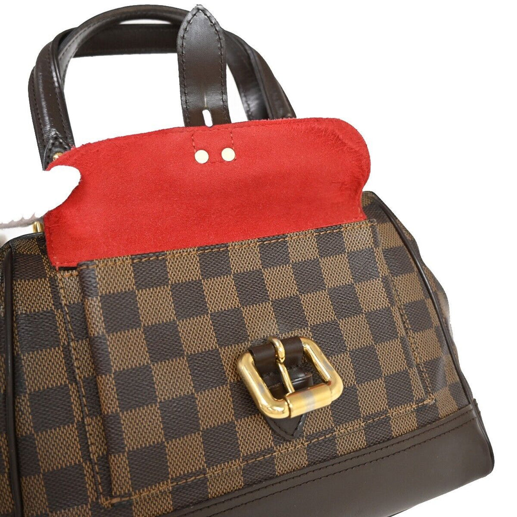 Louis Vuitton Knightsbridge Brown Canvas Handbag (Pre-Owned)