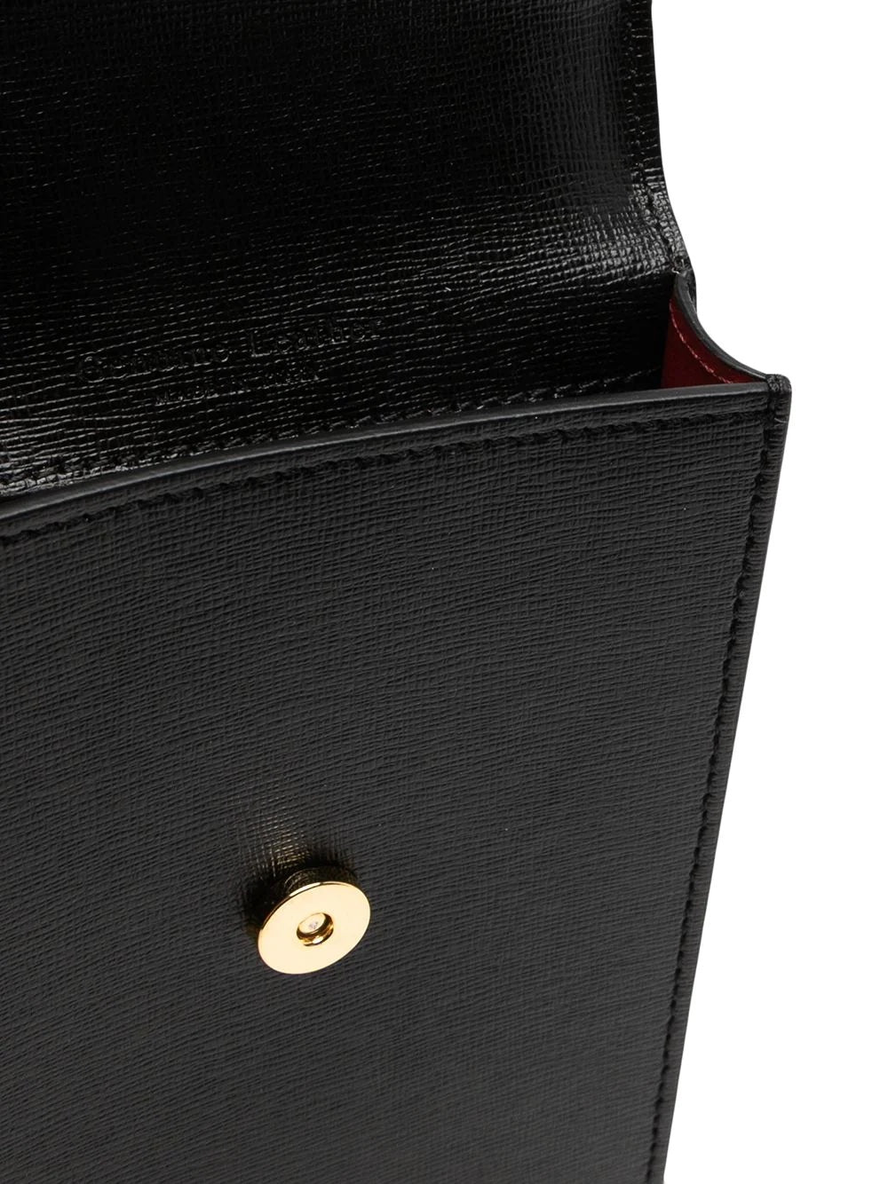 OFF WHITE JITNEY VERTICAL PHONE HOLDER BAG ON CHAIN
