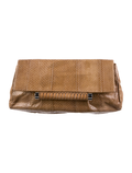 PANTERA PYTHON LEATHER CLUTCH BAG