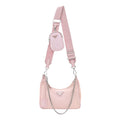 PRADA RE-EDITION 2005 ALABSTER NYLON CROSSBODY BAG