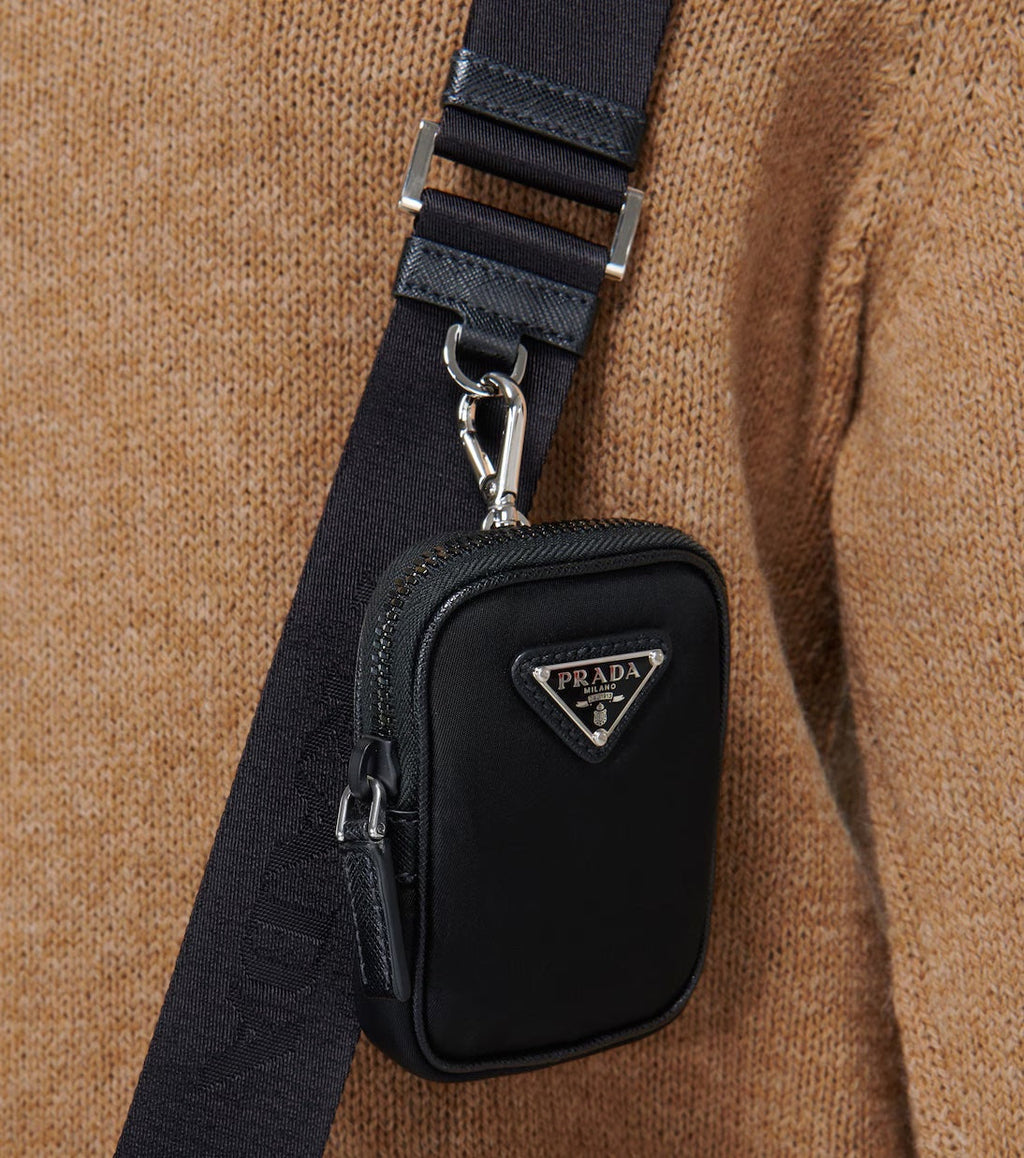 PRADA RE-EDITION SAFFIANO LEATHER SMALL CROSSBODY BAG