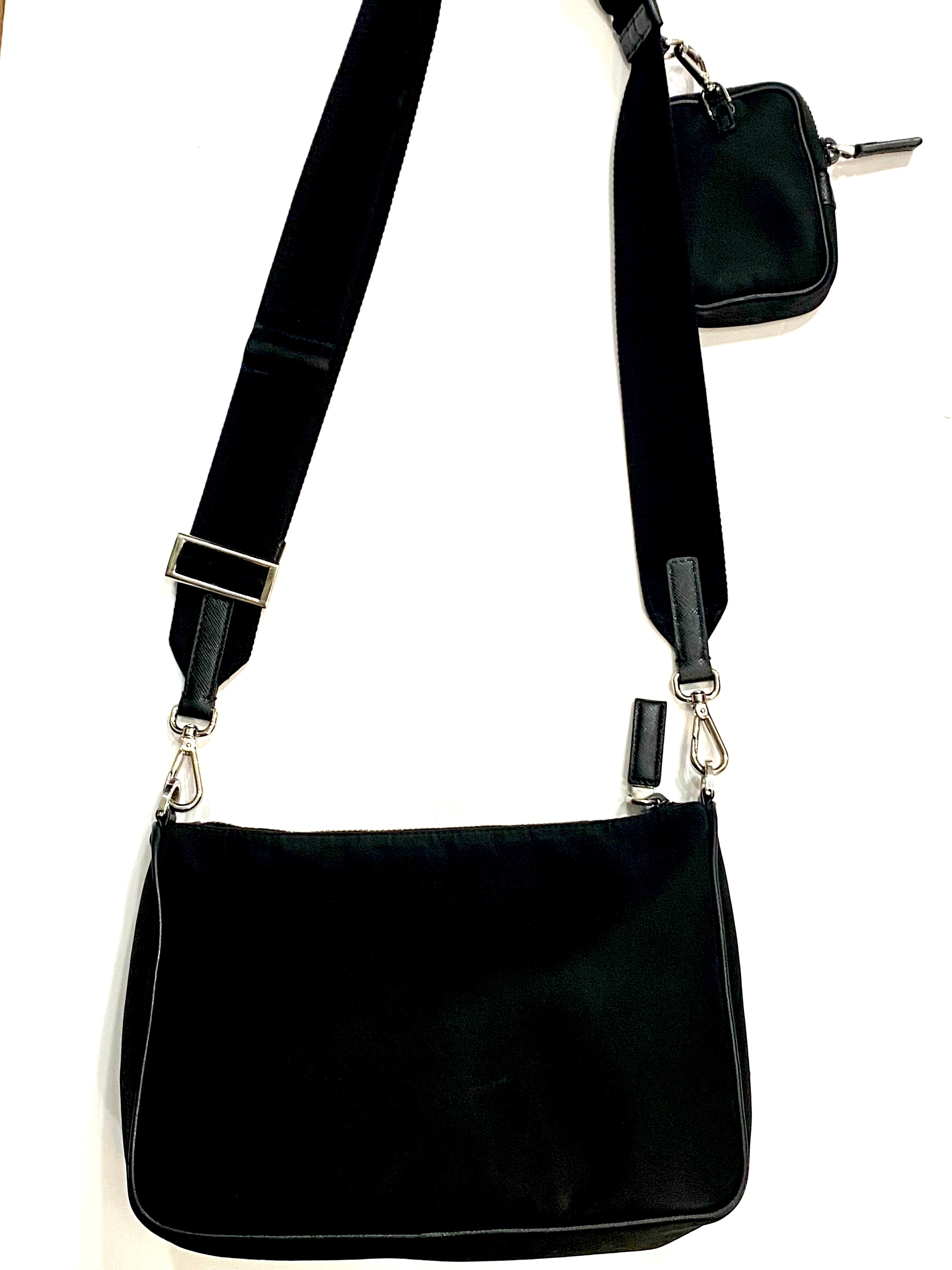 PRADA RE-EDITION SAFFIANO LEATHER SMALL CROSSBODY BAG