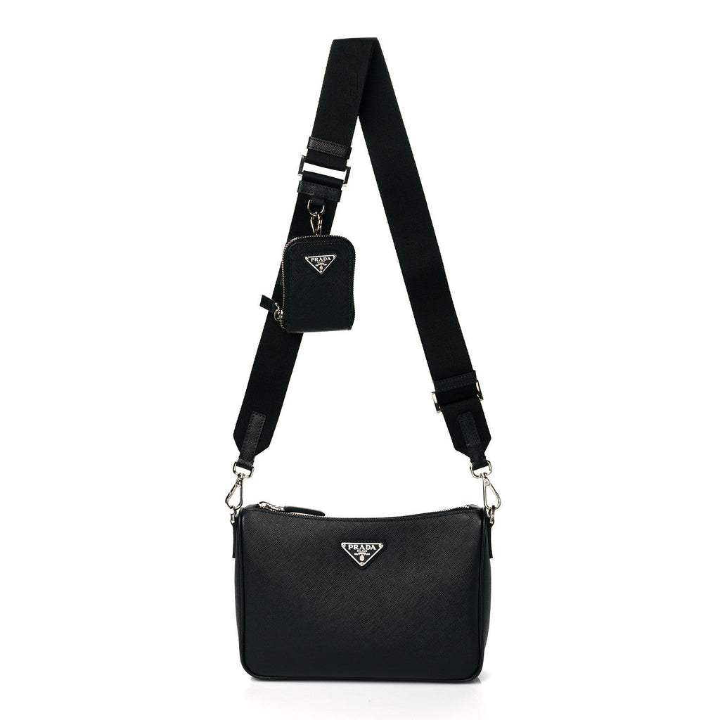 PRADA RE-EDITION SAFFIANO LEATHER SMALL CROSSBODY BAG