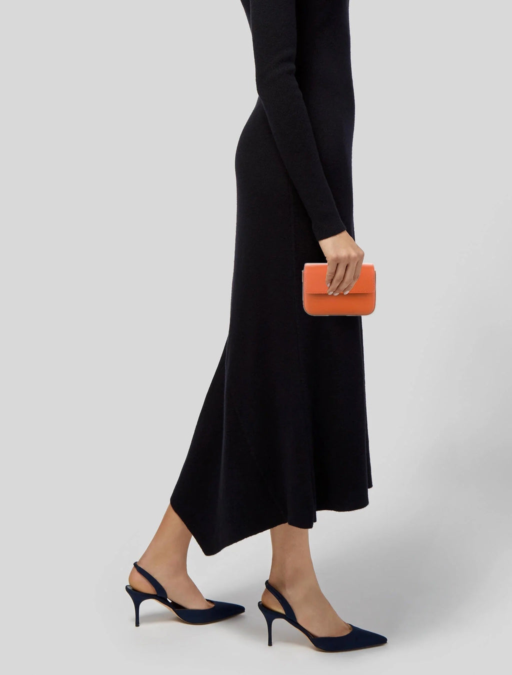 PRADA SAFFIANO LUX LEATHER SMALL CLUTCH/ PHONE HOLDER