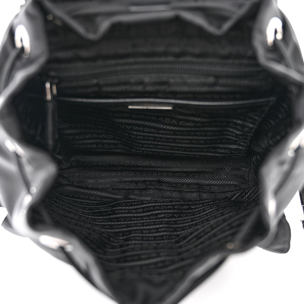 PRADA TESSUTO NYLON SAFFIANO SMALL BACKPACK