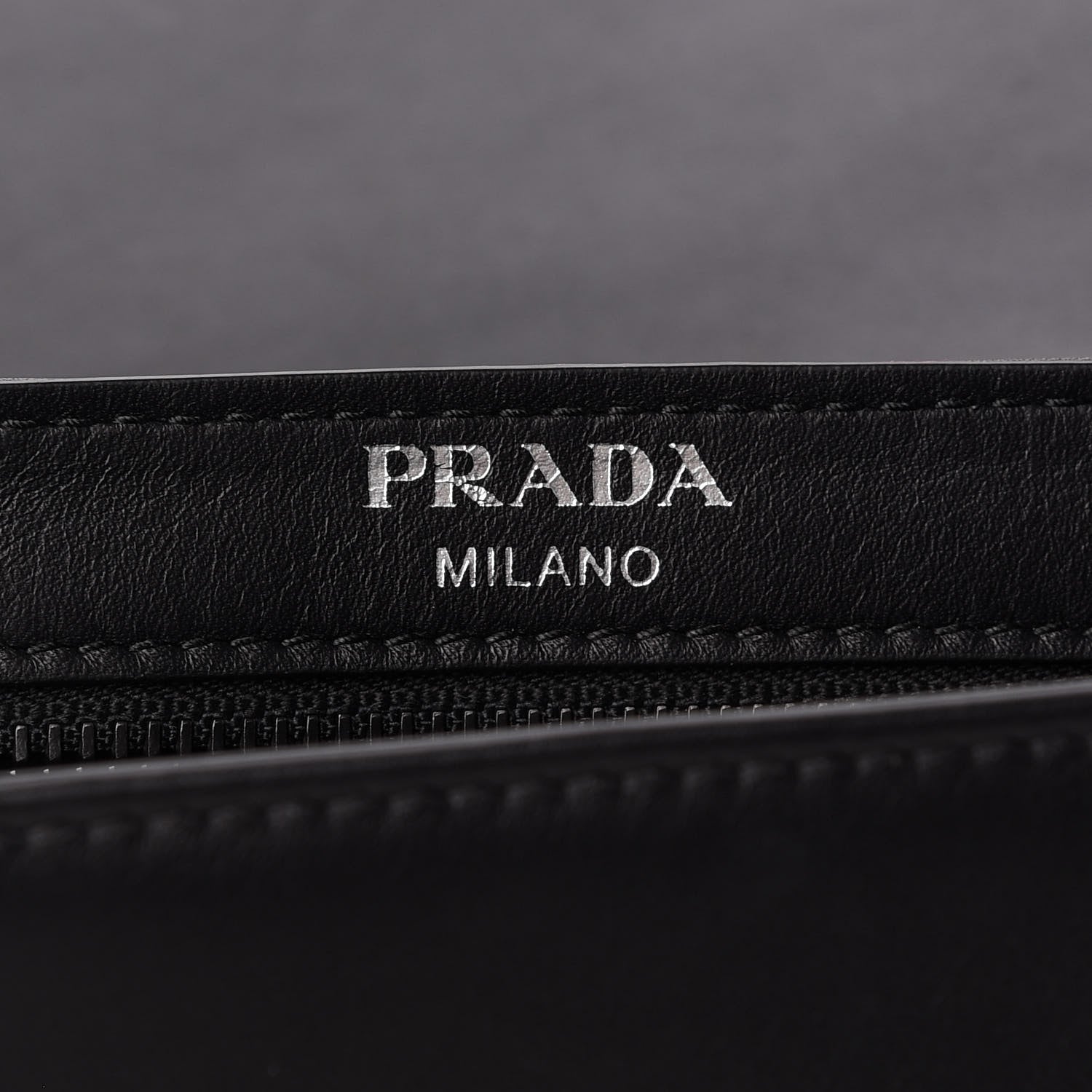 PRADA VITELLO STUDDED CALFSKIN LEATHER CROSSBODY BAG