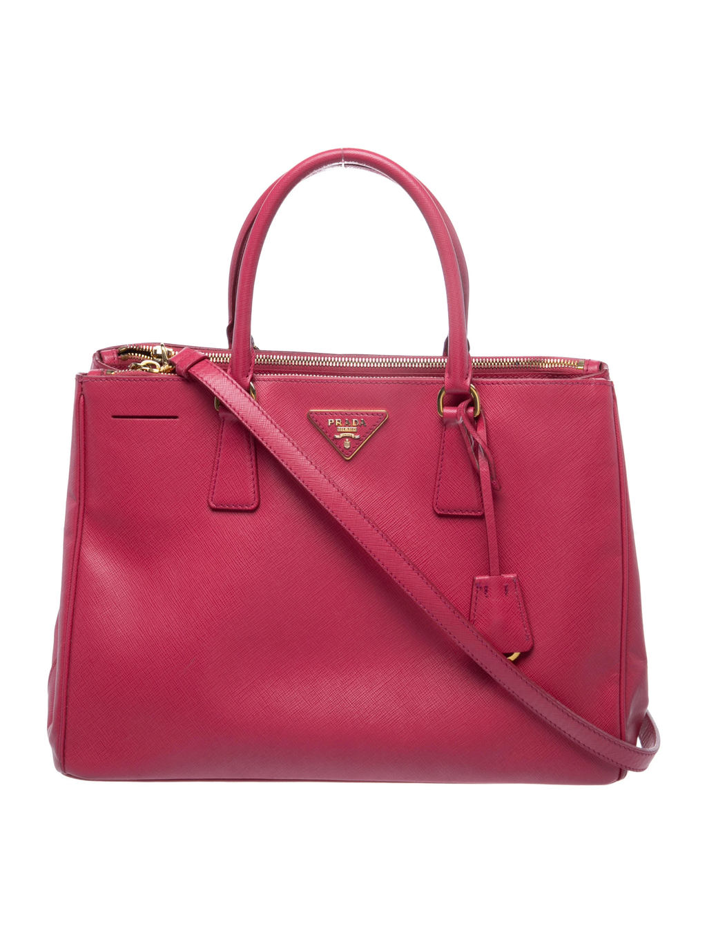 PRADA GALLERIA MEDIUM SAFFIANO LEATHER TOTE BAG