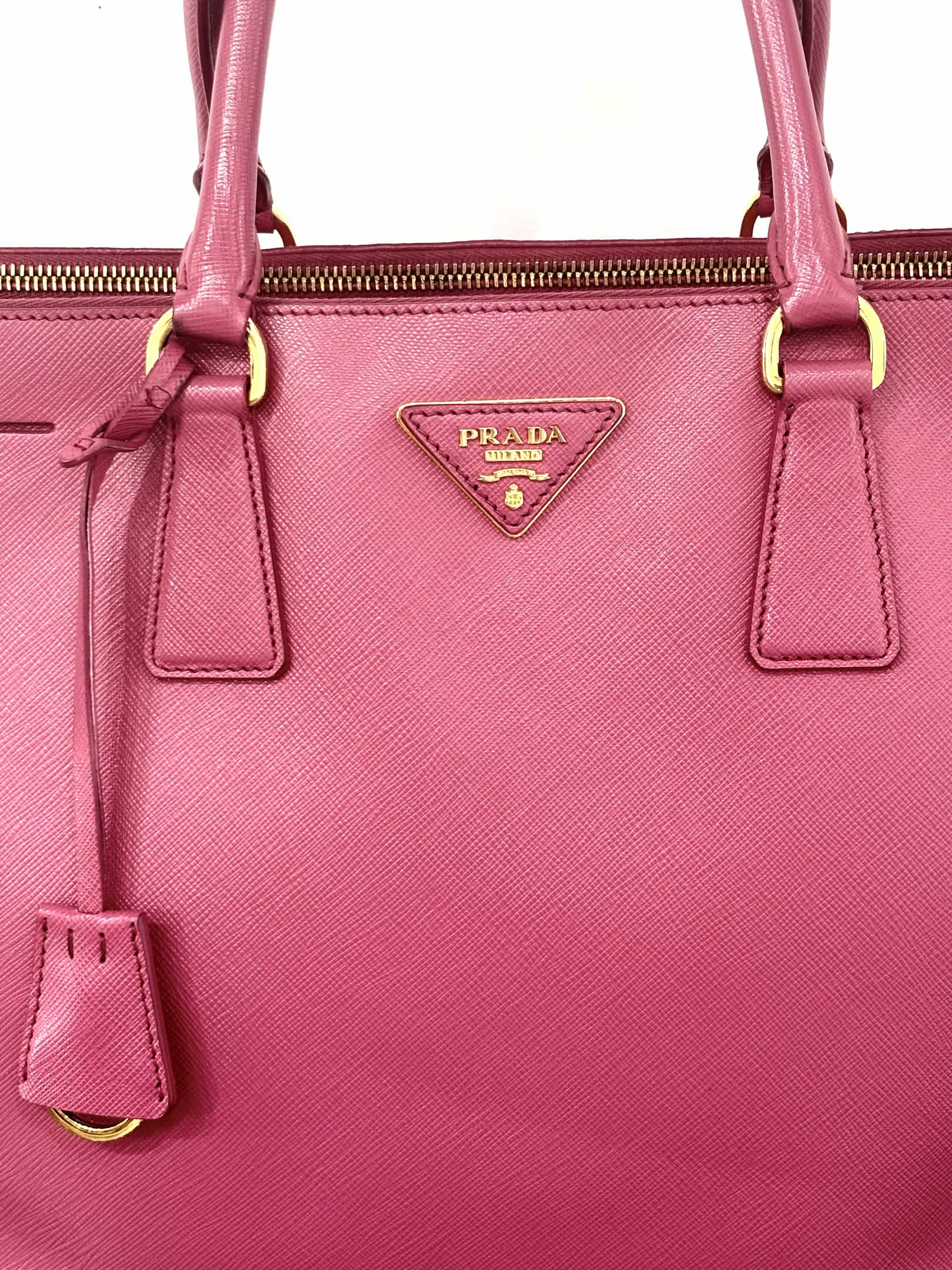 PRADA GALLERIA MEDIUM SAFFIANO LEATHER TOTE BAG
