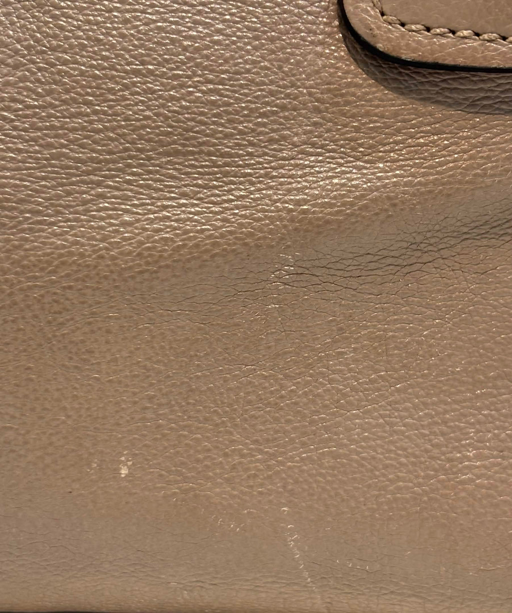 PRADA GLACE LEATHER TWIN POCKET DOUBLE HANDLE TOTE BAG