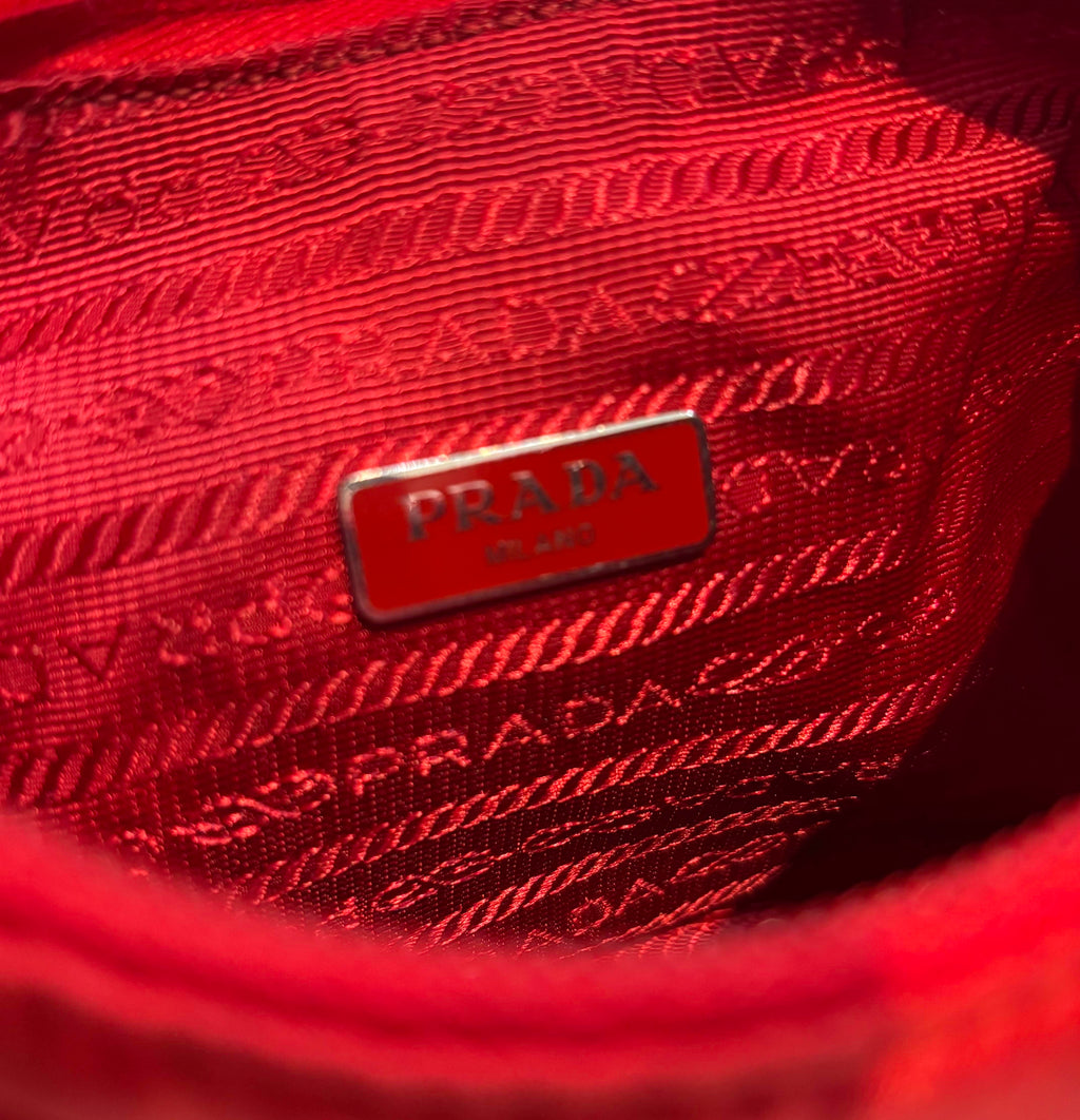 PRADA TESSUTO NYLON MINI RE-EDITION SHOULDER BAG