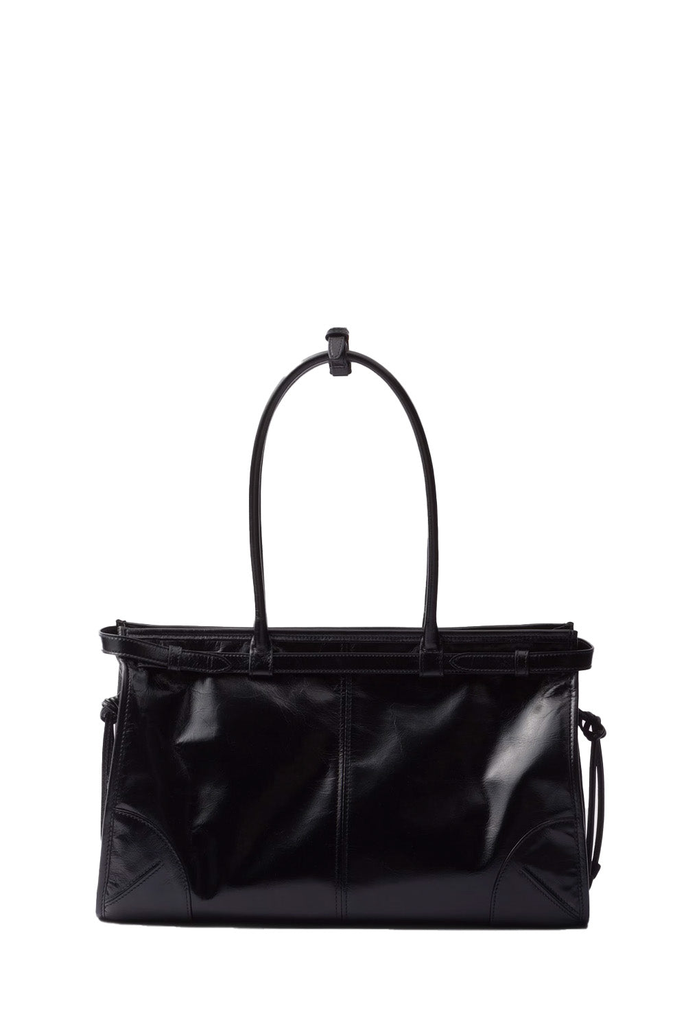 Prada Bonnie Large Leather Handbag