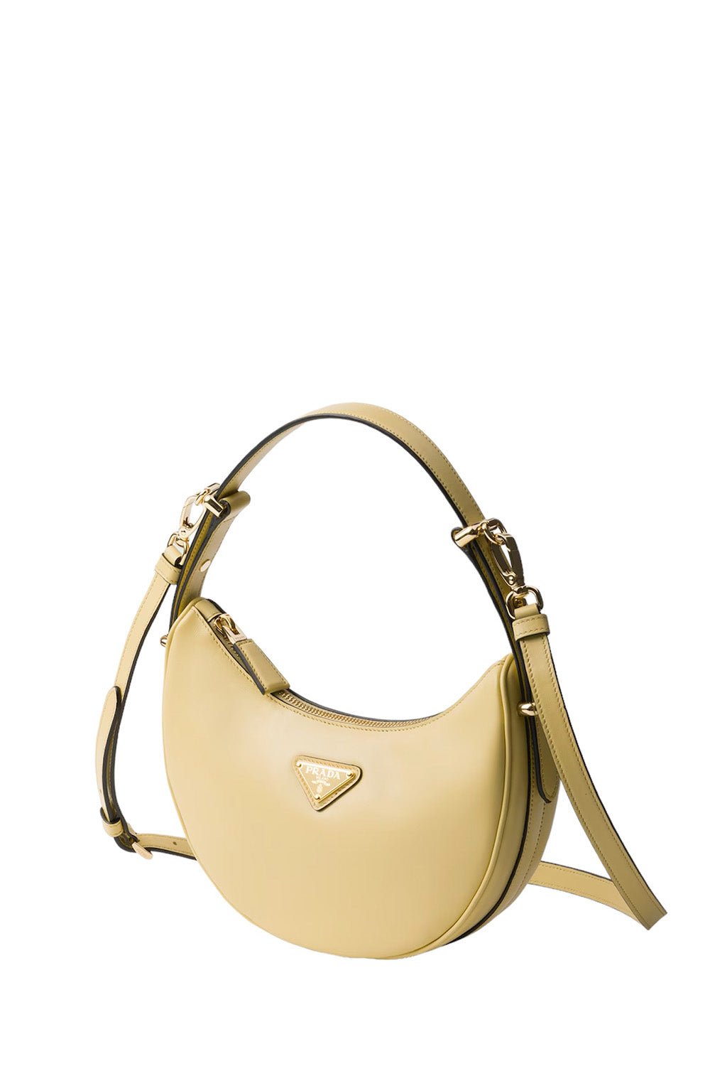 Small Arque Leather Shoulder Bag