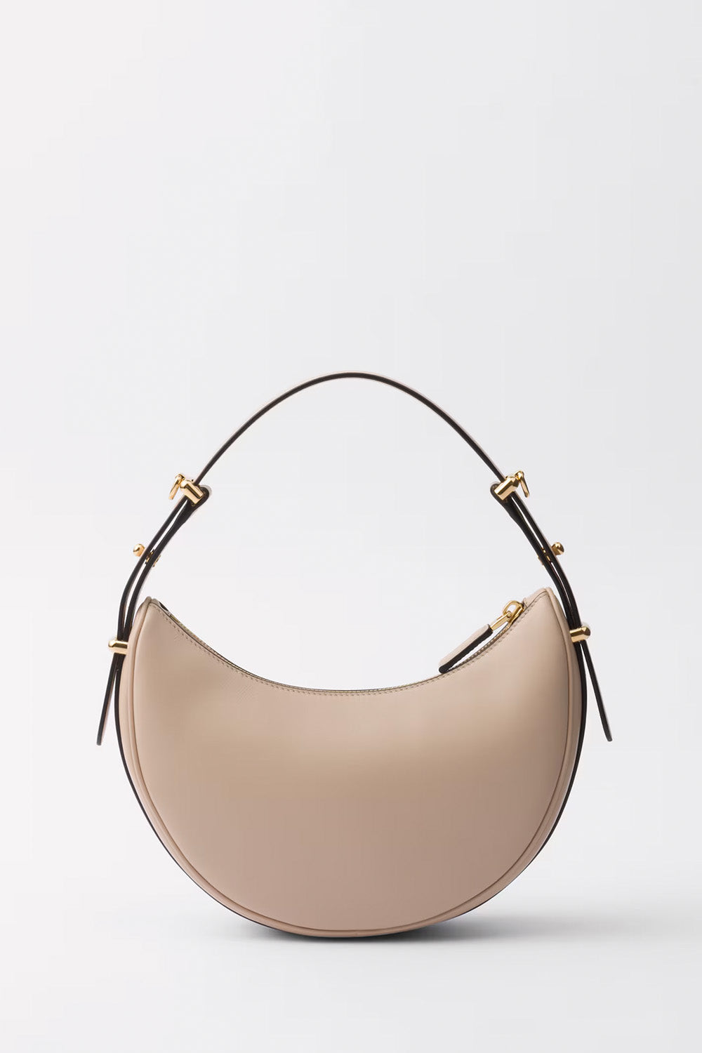 Small Arque Leather Shoulder Bag