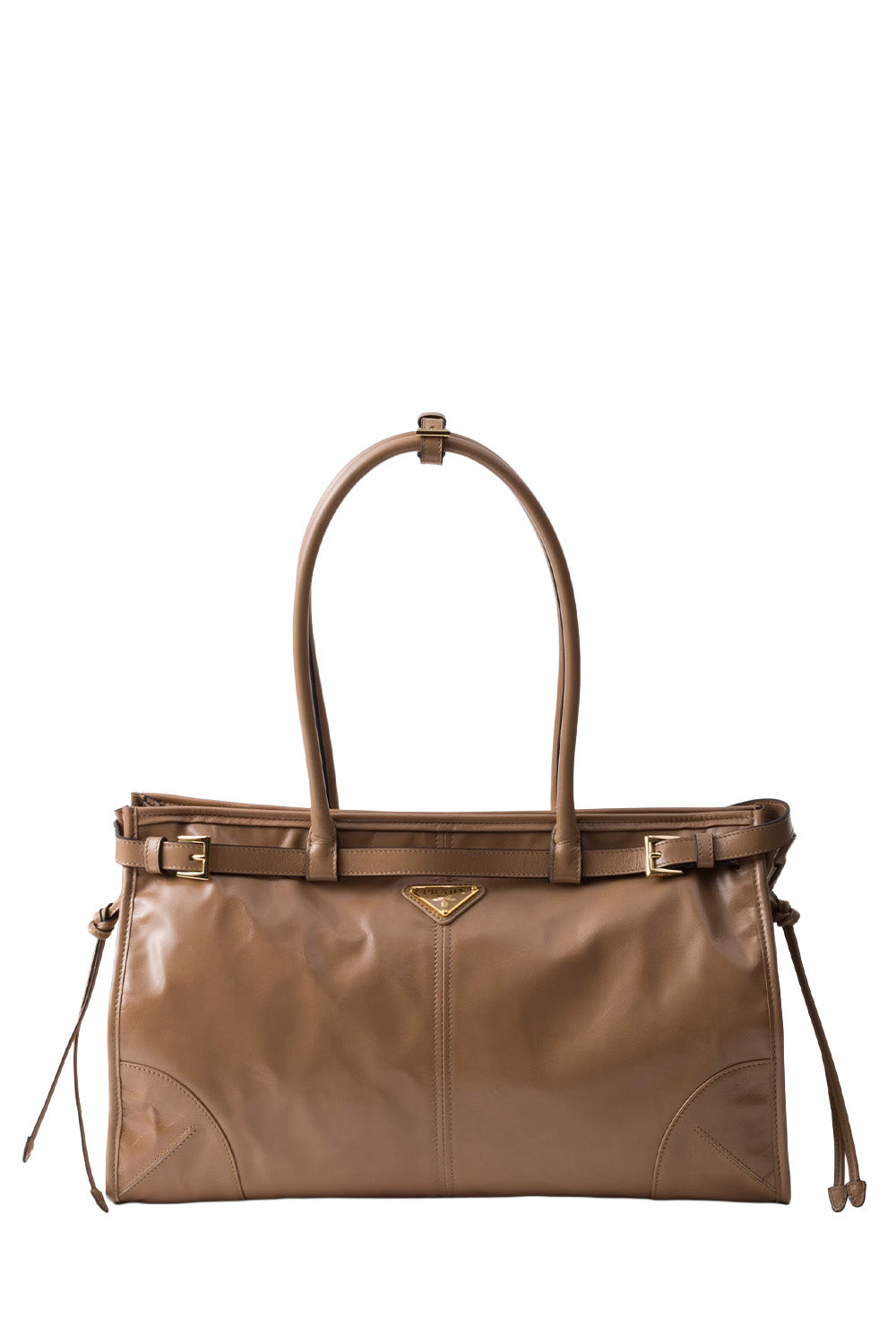 Prada Bonnie Large Leather Handbag