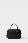 Small Saffiano Leather Top-Handle Bag
