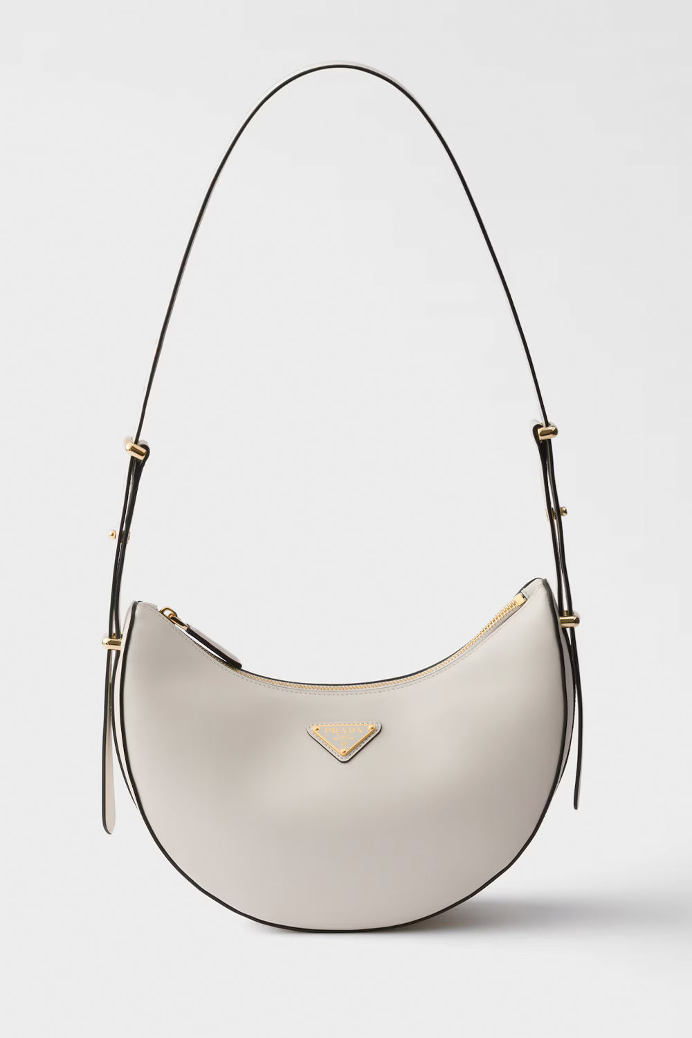 Small Arque Leather Shoulder Bag