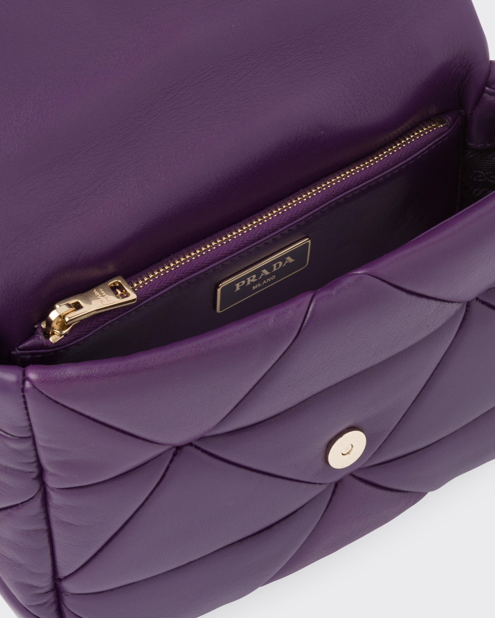 PRADA SYSTEM NAPPA LEATHER PATCHWORK BAG