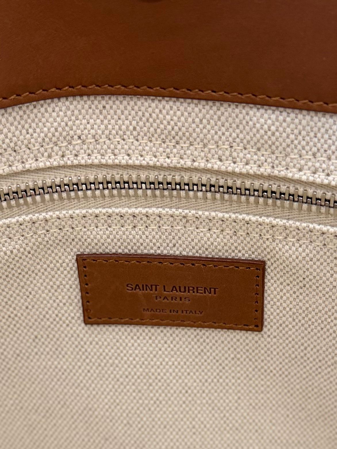SAINT LAURENT RIVE GAUCHE CABAS TOTE BAG