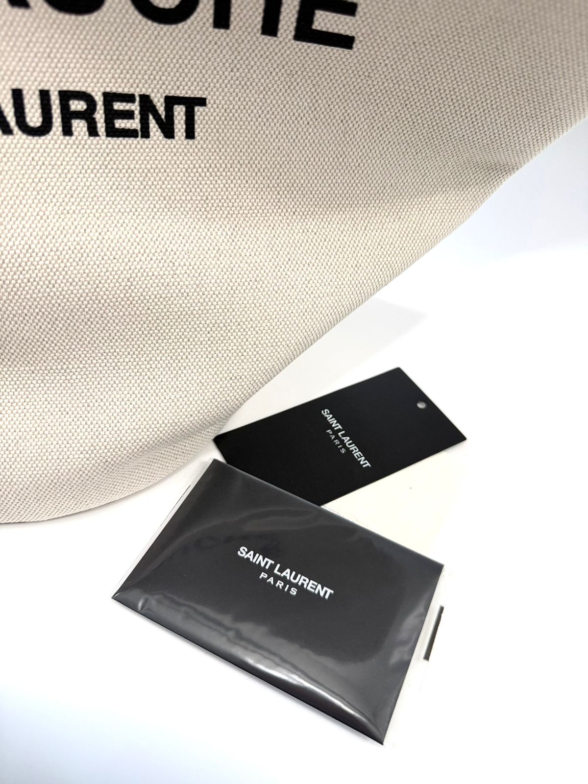 SAINT LAURENT RIVE GAUCHE CABAS TOTE BAG