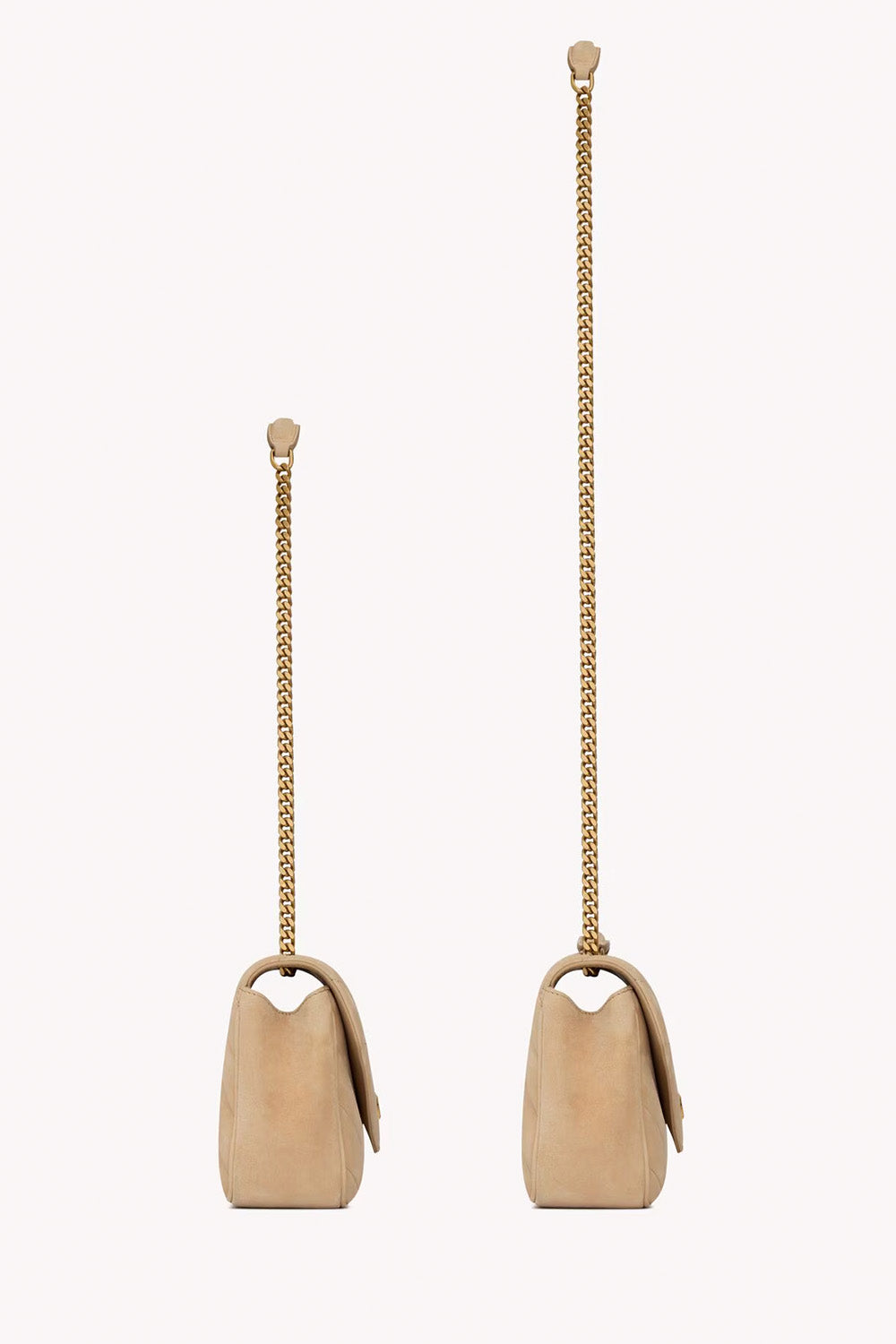 Loulou Small In Matelassé Suede