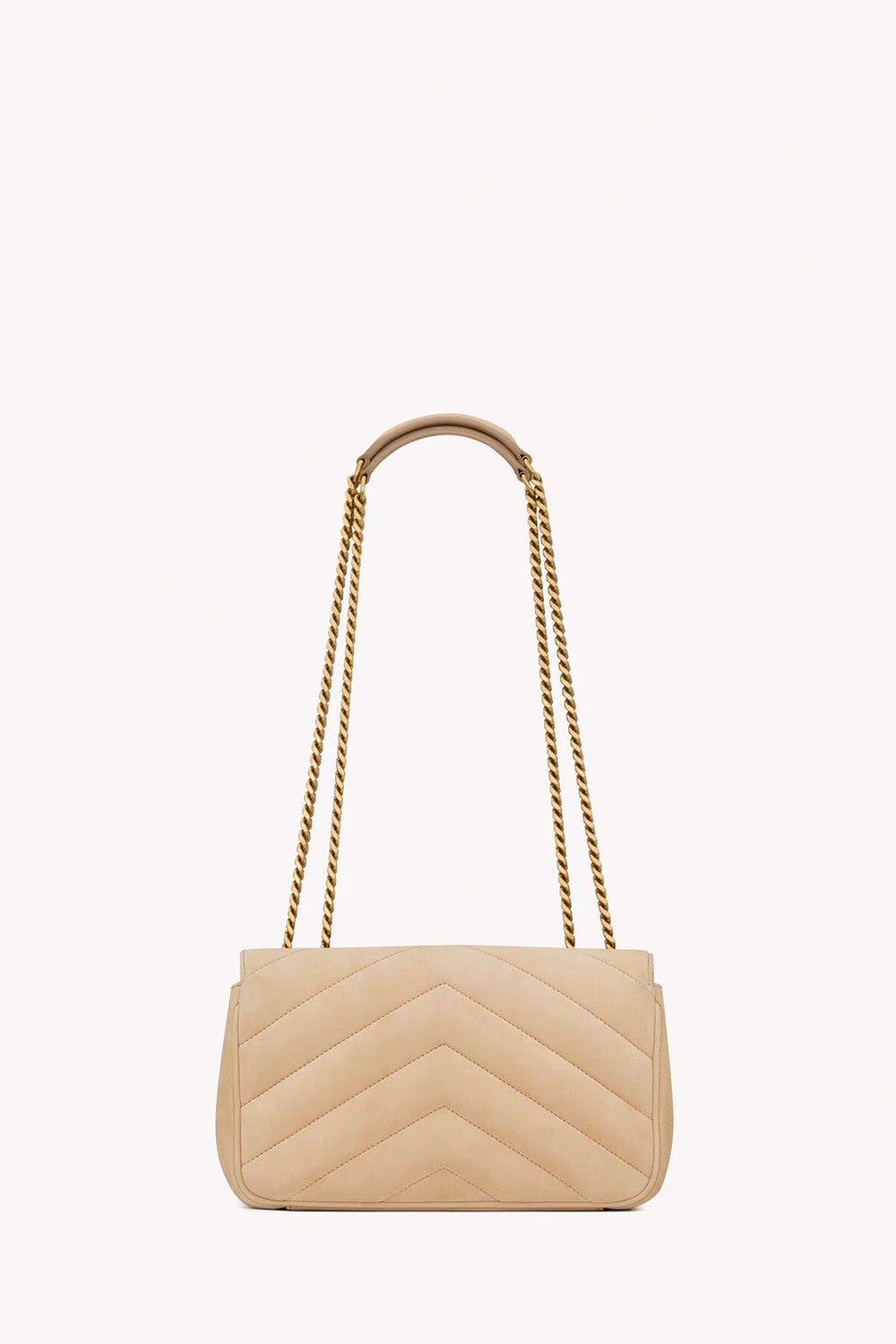 Loulou Small In Matelassé Suede