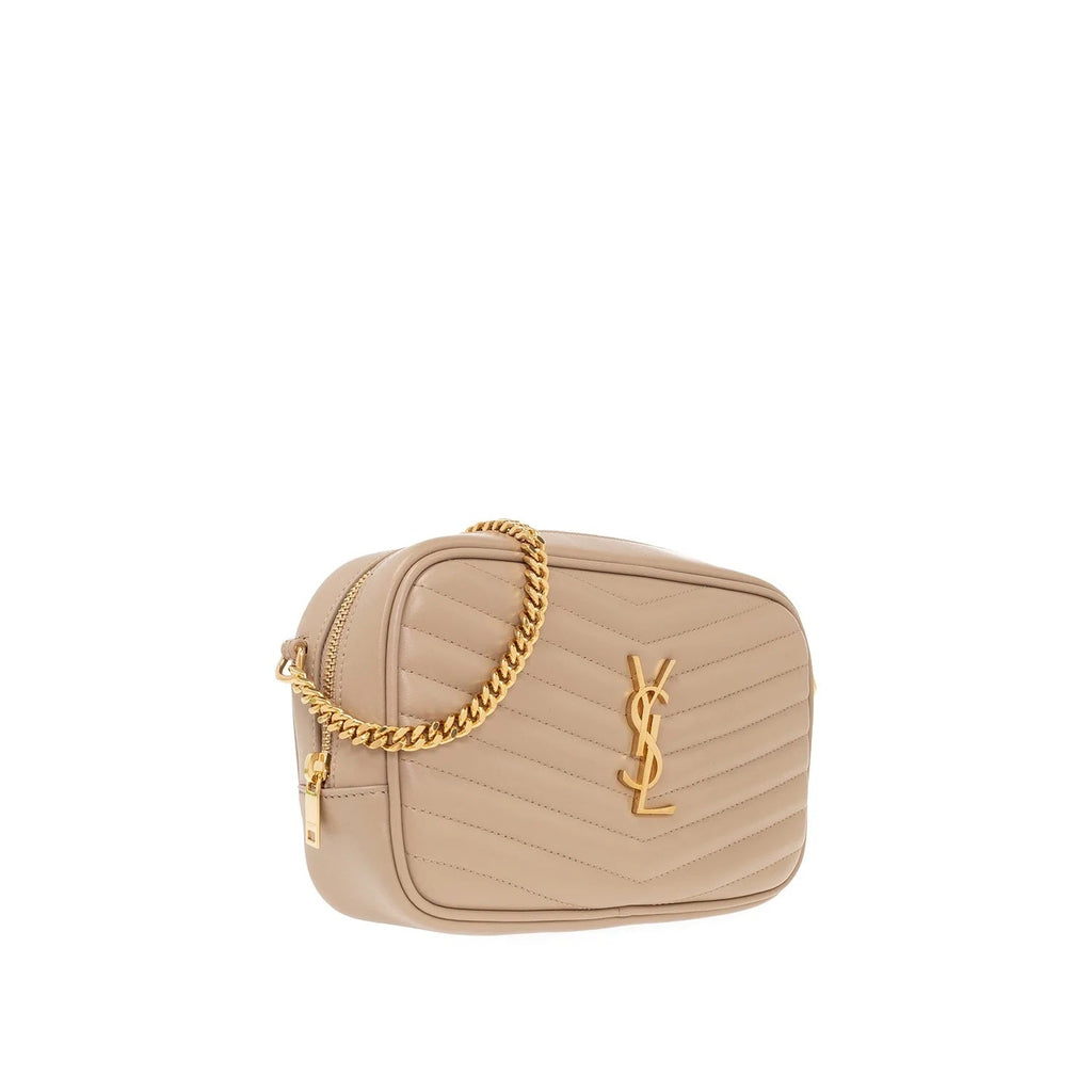 YSL SAINT LAURENT CALFSKIN MINI LOU SHOULDER BAG
