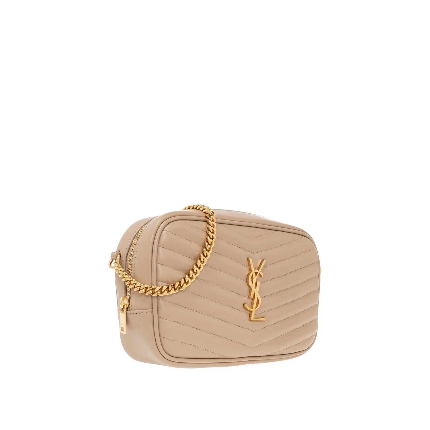 YSL SAINT LAURENT CALFSKIN MINI LOU SHOULDER BAG