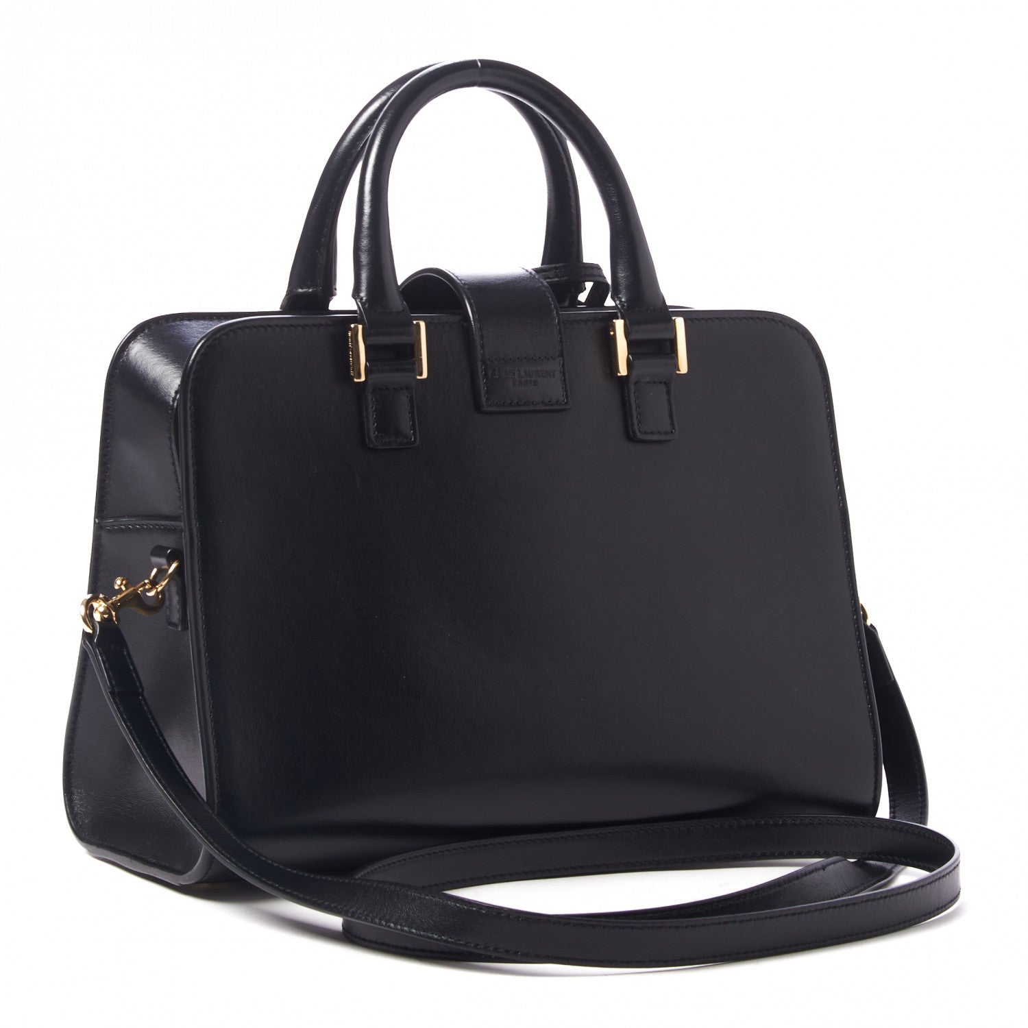 SAINT LAURENT CALFSKIN MONOGRAM BABY CABAS