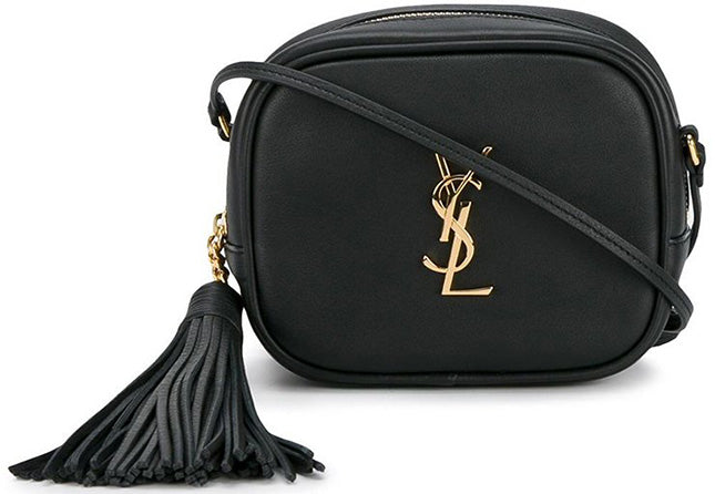Saint Laurent YSL Blogger Leather Crossbody Bag