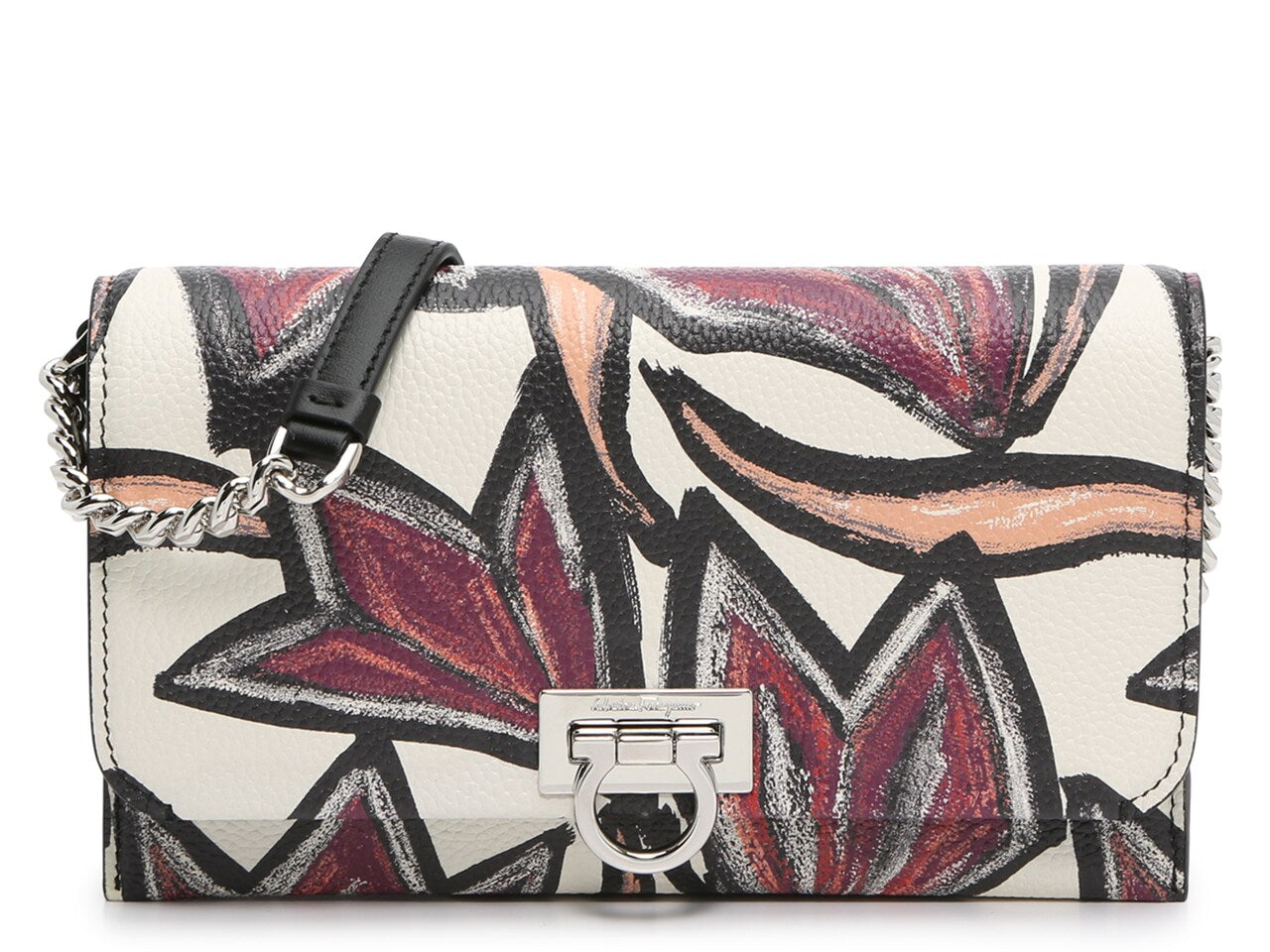 SALVATORE FERRAGAMO MINI JACK LEATHER CROSSBODY BAG