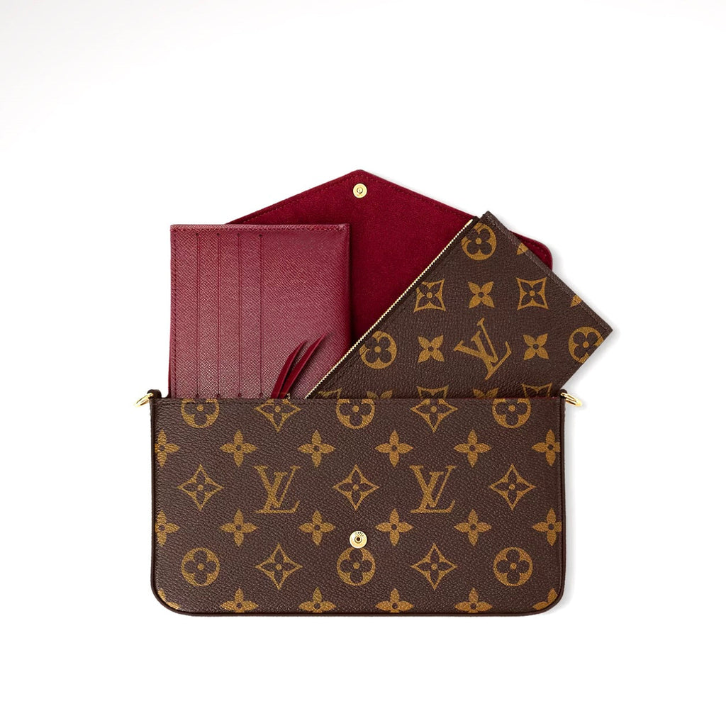 LOUIS VUITTON MONOGRAM POCHETTE FÉLICIE CHAIN BAG