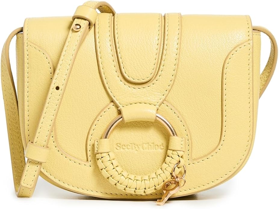 SEE BY CHLOÉ MINI HANA GOATSKIN LEATHER CROSSBODY BAG