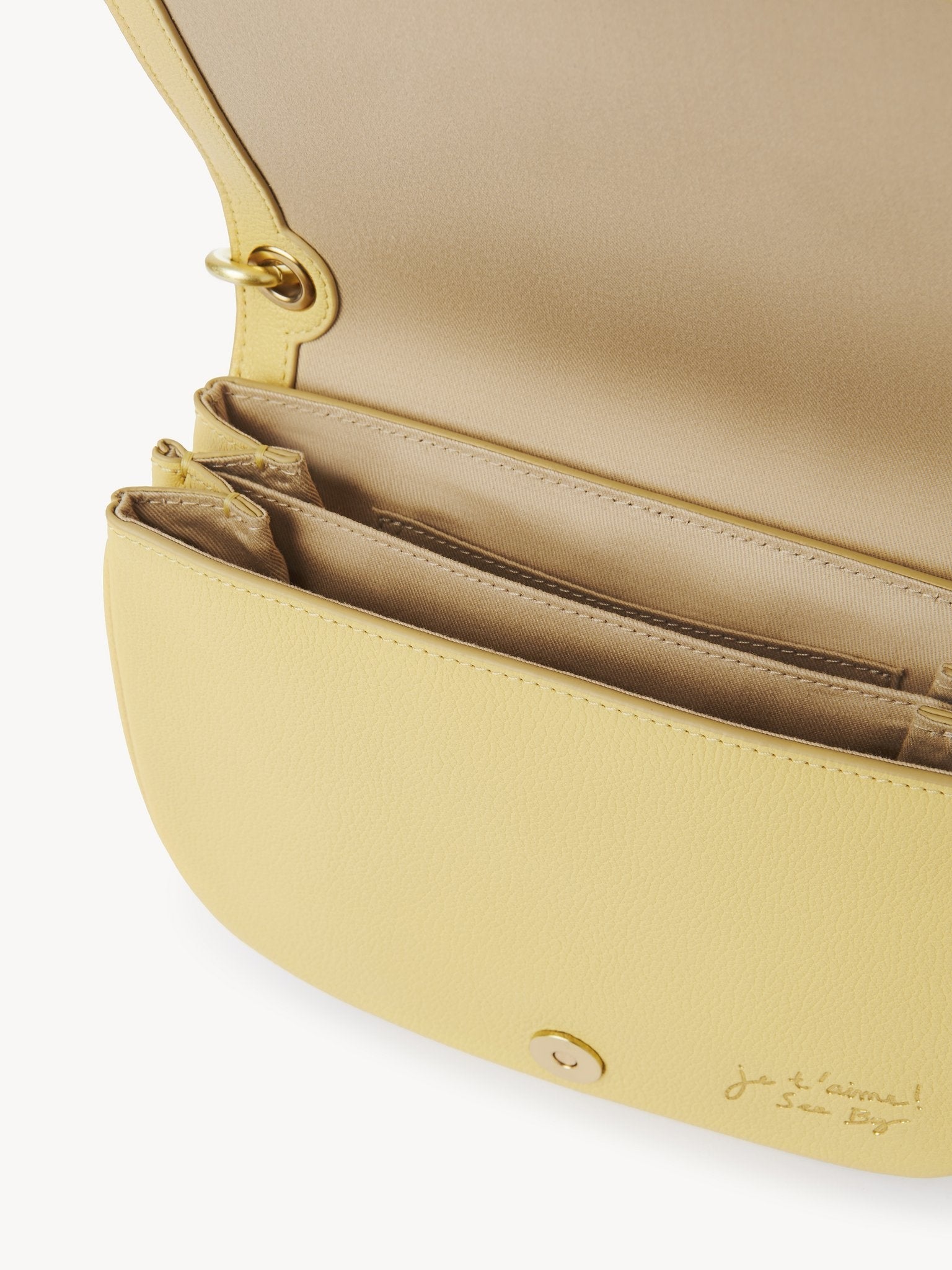 SEE BY CHLOÉ MINI HANA GOATSKIN LEATHER CROSSBODY BAG