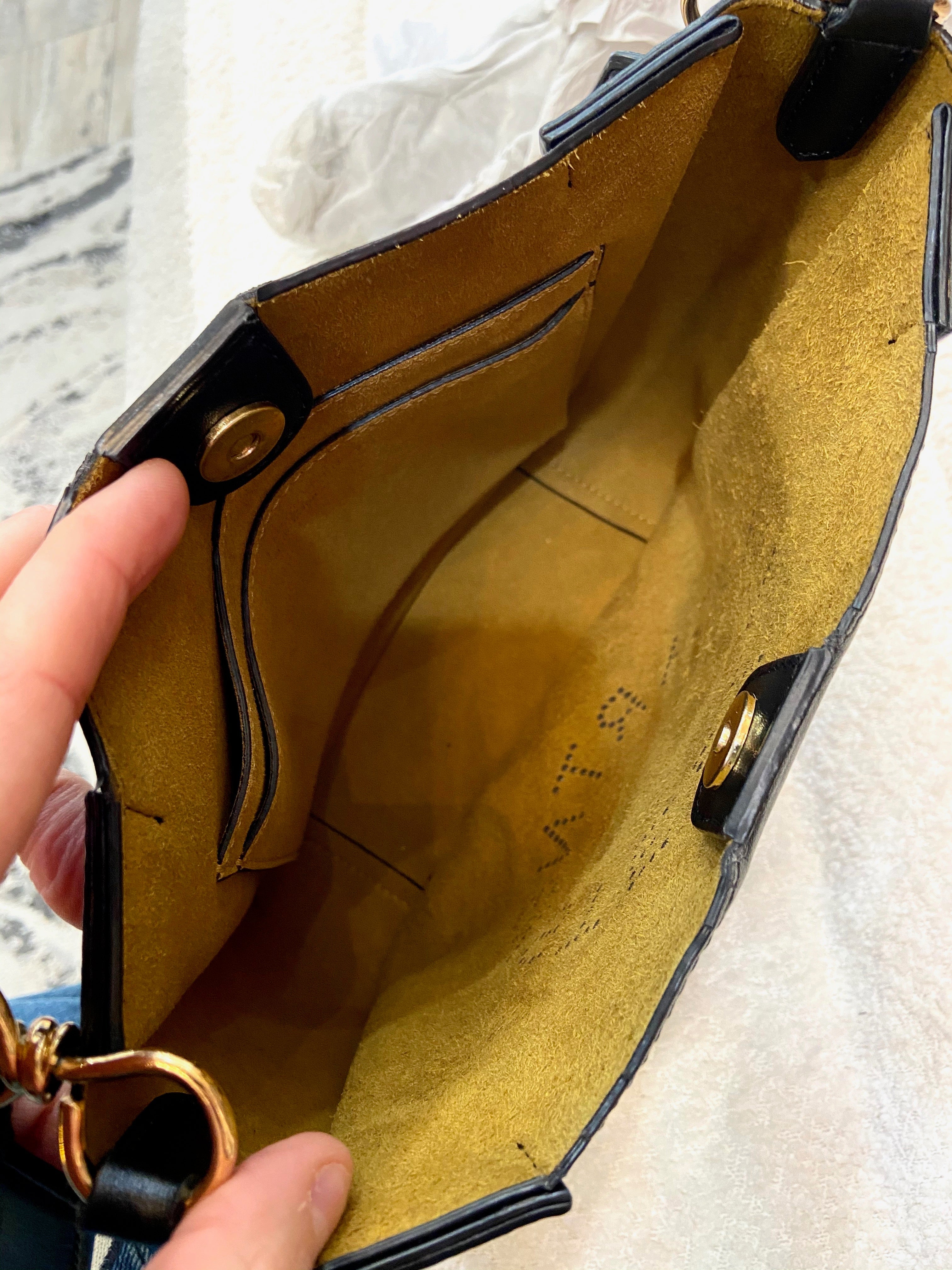 STELLA MCCARTNEY LOGO CROSSBODY BAG