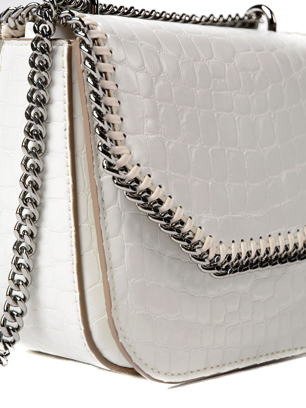 STELLA McCARTNEY CROC MINI FALABELLA BOX BAG