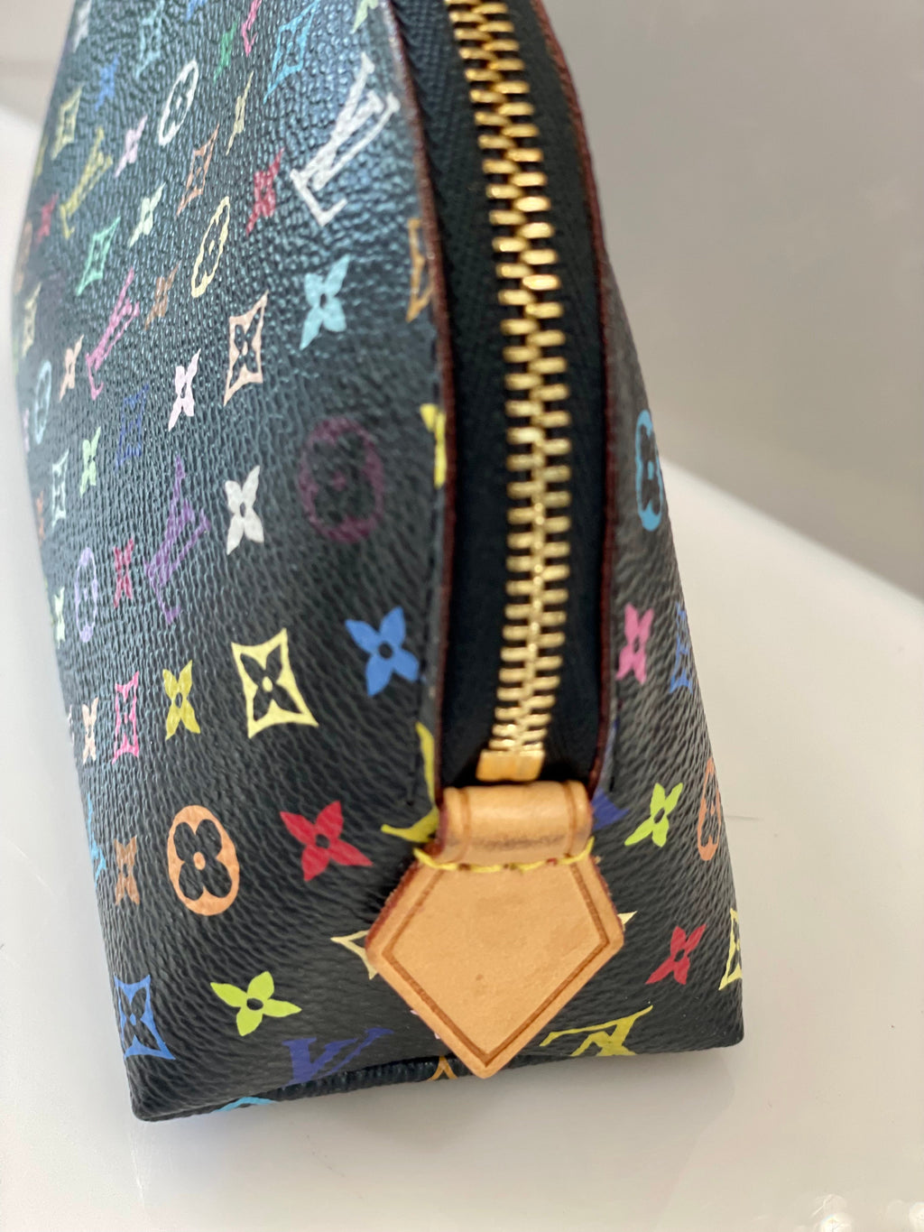 LOUIS VUITTON MULTICOLOR MONOGRAM COSMETIC POUCH