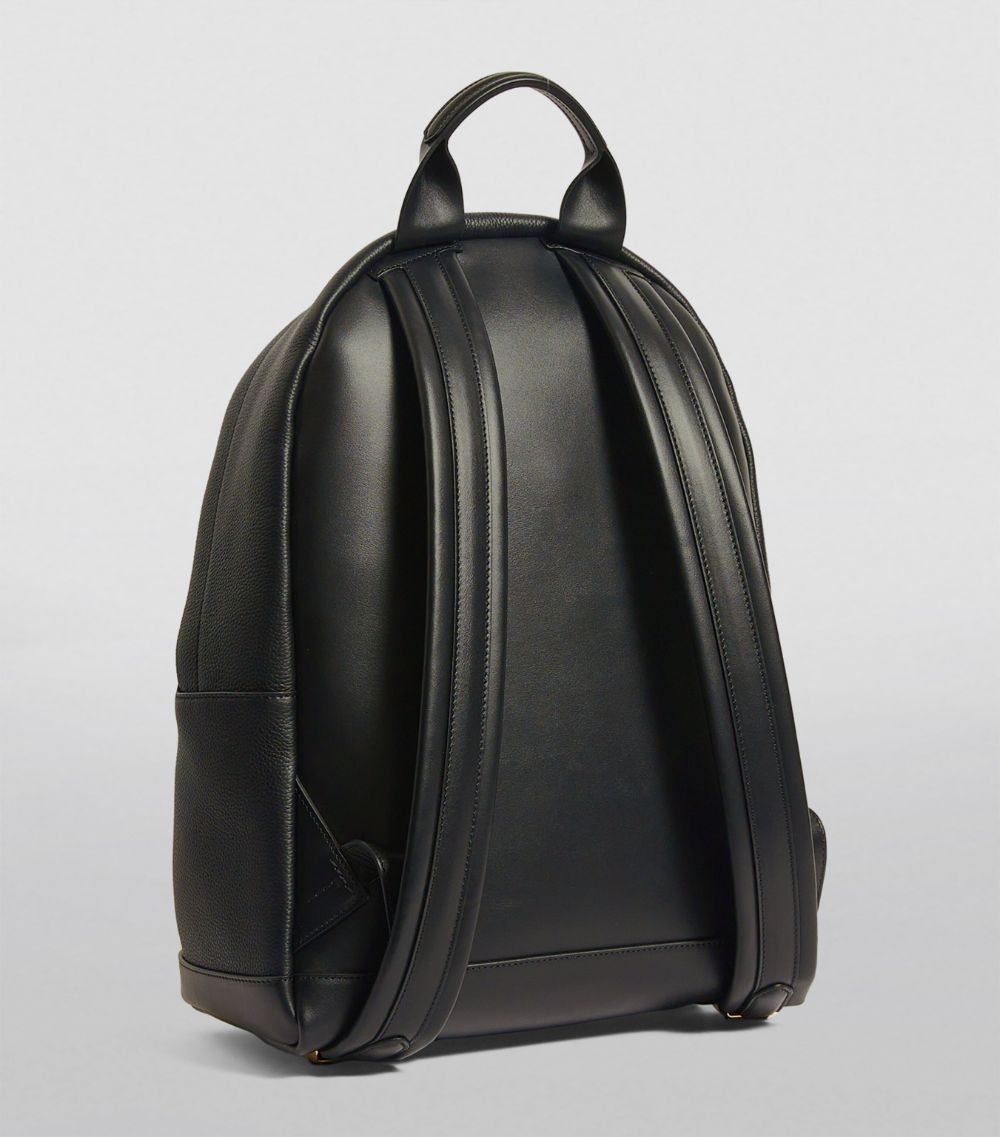 TOM FORD GRAINED LEATHER BUCKLEY BACKPACK