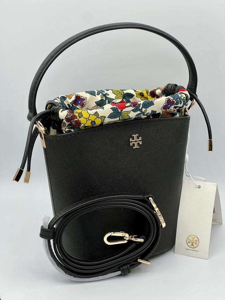 TORY BURCH EMERSON MINI BUCKET CROSSBODY BAG