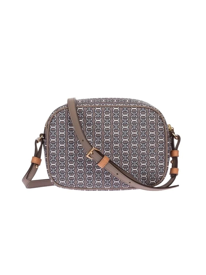 TORY BURCH GEMINI LINK CANVAS SHOULDER BAG