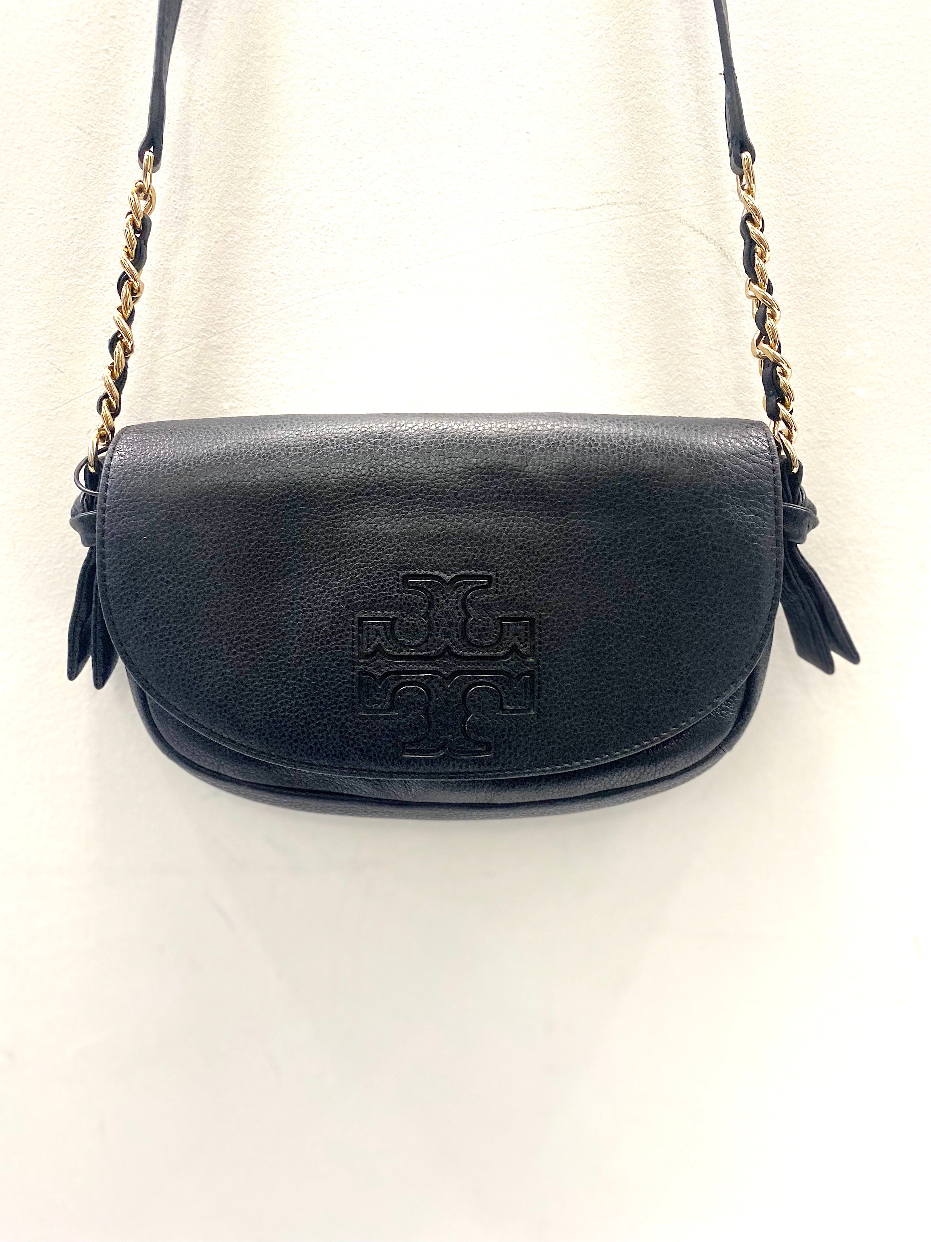 TORY BURCH HARPER LEATHER CROSSBODY BAG