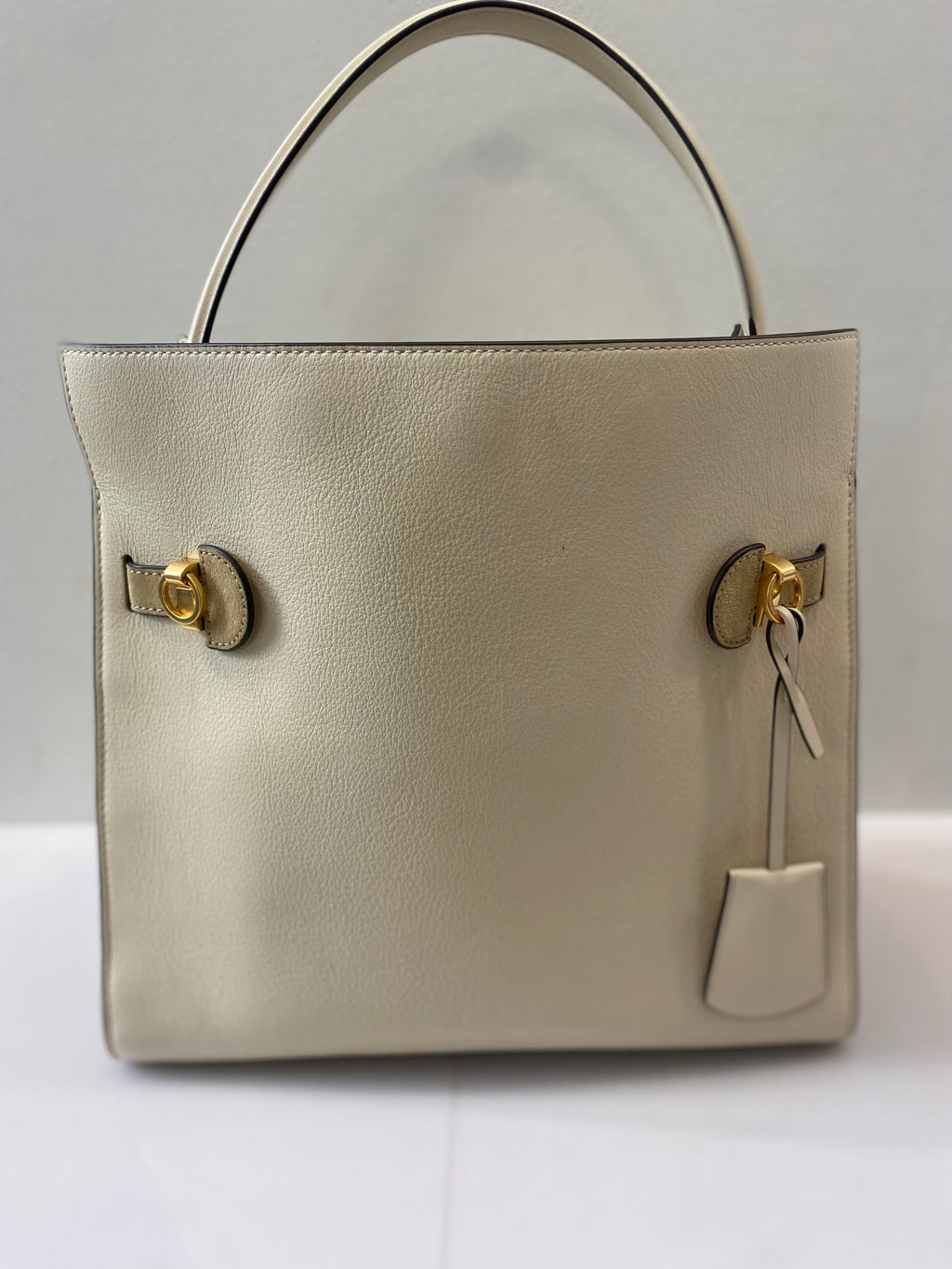 TORY BURCH LEE RADZIWILL DOUBLE TOP HANDLE BAG