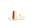 TORY BURCH SMALL KIRA LEATHER CHAIN BAG